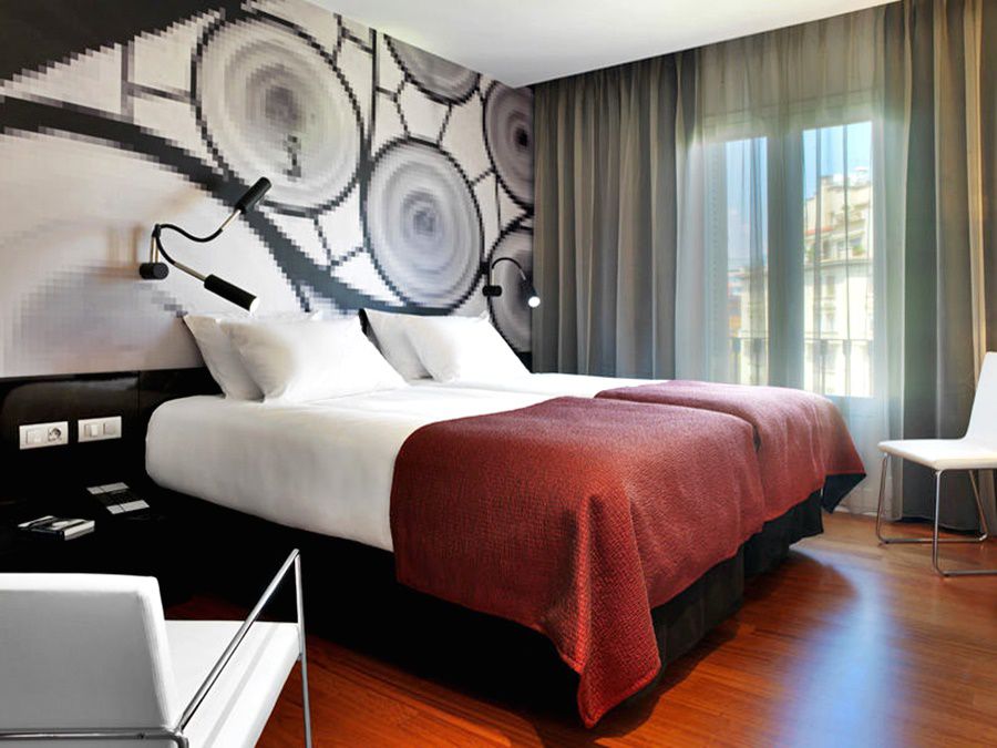 Hotel Bcn Design Барселона Екстериор снимка Room at Hotel AC Málaga